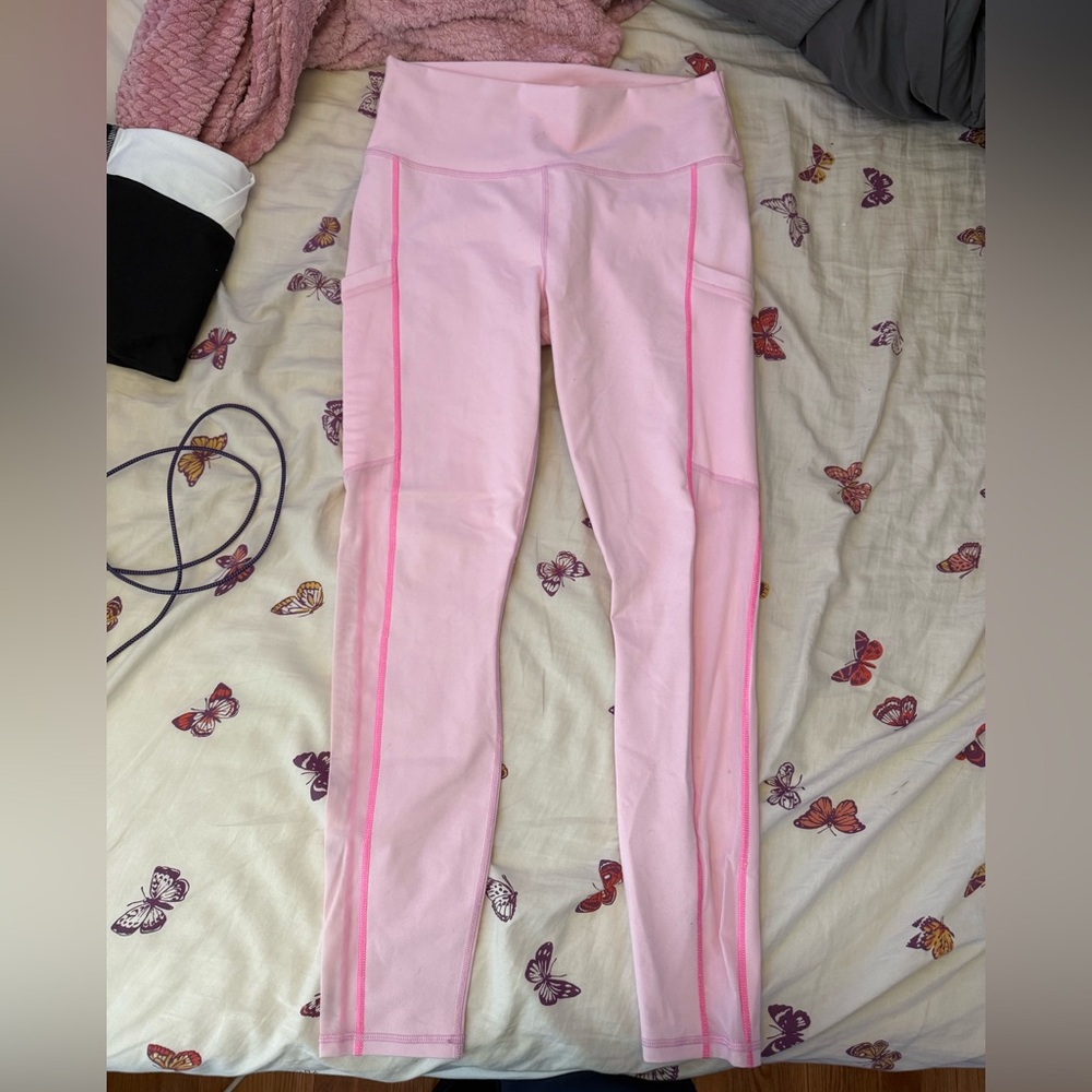 Fabletics Light Pink PowerHold Leggings